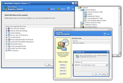 Registry Clean 5.11 software screenshot