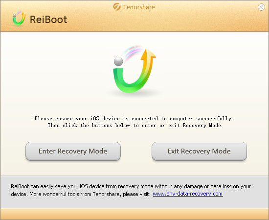 ReiBoot 6.1.0.0 software screenshot