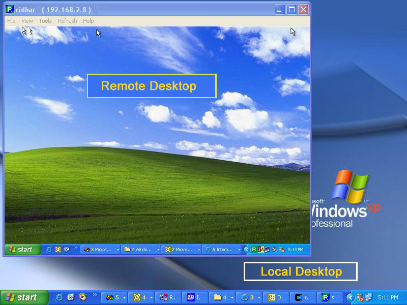 RemotePC 7.2.5 software screenshot