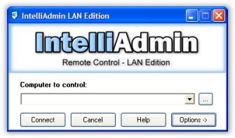 Remote Control Lan Edition 3.0 software screenshot