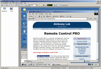 Remote Control PRO 3.7 software screenshot