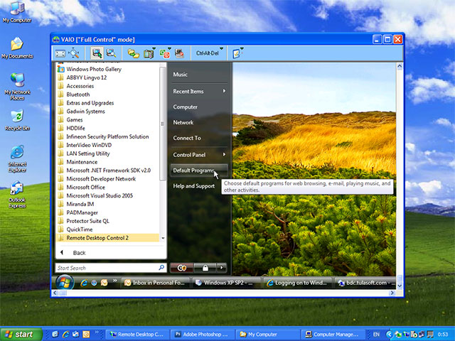 Remote Desktop Control 2.8.0.31 software screenshot