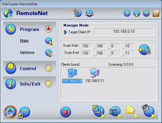 RemoteNet 11.7 software screenshot