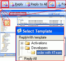 ReplyWith Templates for Outlook 1.20 software screenshot