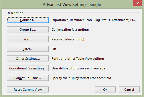 Reprise Outlook Addin 1.2.39.0 software screenshot