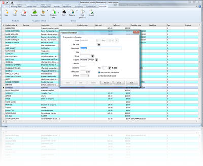 Reservation Master Pro 6.00 R02.25 software screenshot
