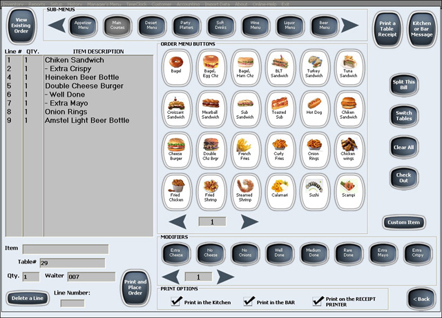 Restaurant Maid 2.35 software screenshot
