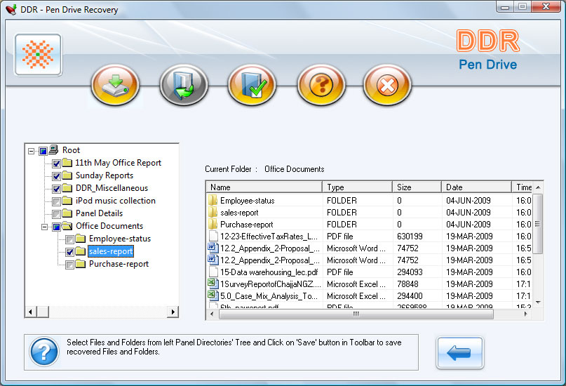 Restore USB Drive Files 4.0.1.6 software screenshot