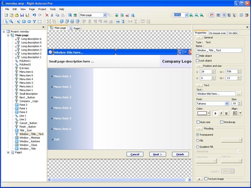 Right Autorun Pro 2.1 software screenshot