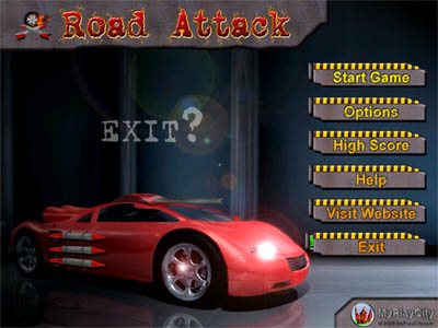 Road Attack Online 3.0 software screenshot