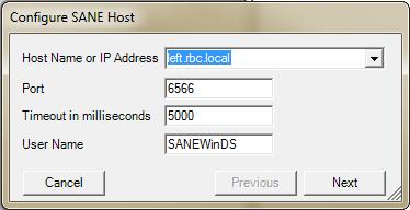 SANEWin 0.9.5171.303 Alpha software screenshot