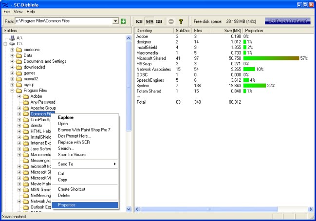 SC-DiskInfo Standard Edition 1.11 software screenshot