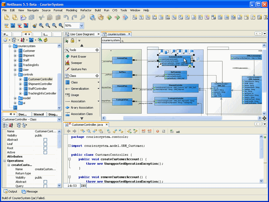 SDE for NetBeans (CE) for Windows 6.0 software screenshot