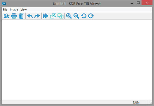SDR Free Tiff Viewer 1.0 software screenshot