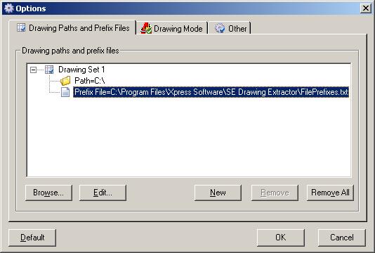 SE Drawing Extractor 3.7.52 software screenshot