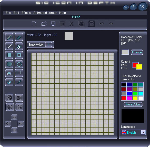 SID Icon InDepth 1.5.0.4 software screenshot