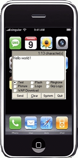 SMS-it 3.8.7 software screenshot