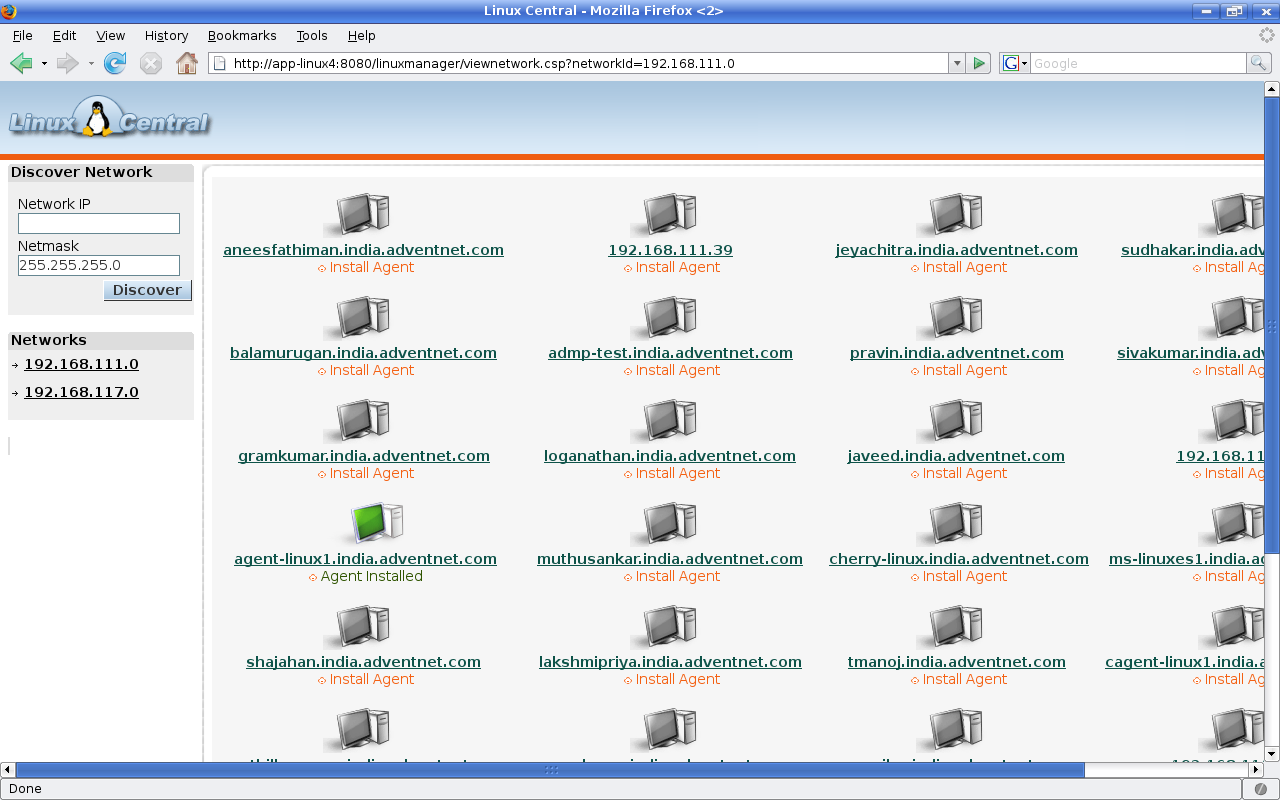 SNMP Linux Manager 2.0.0 software screenshot
