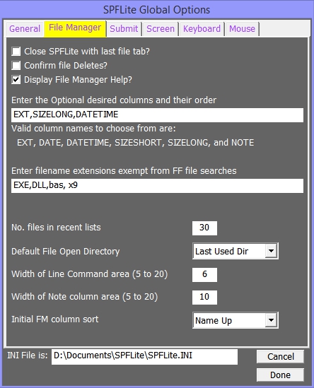 SPFLite 8.5.7027 software screenshot