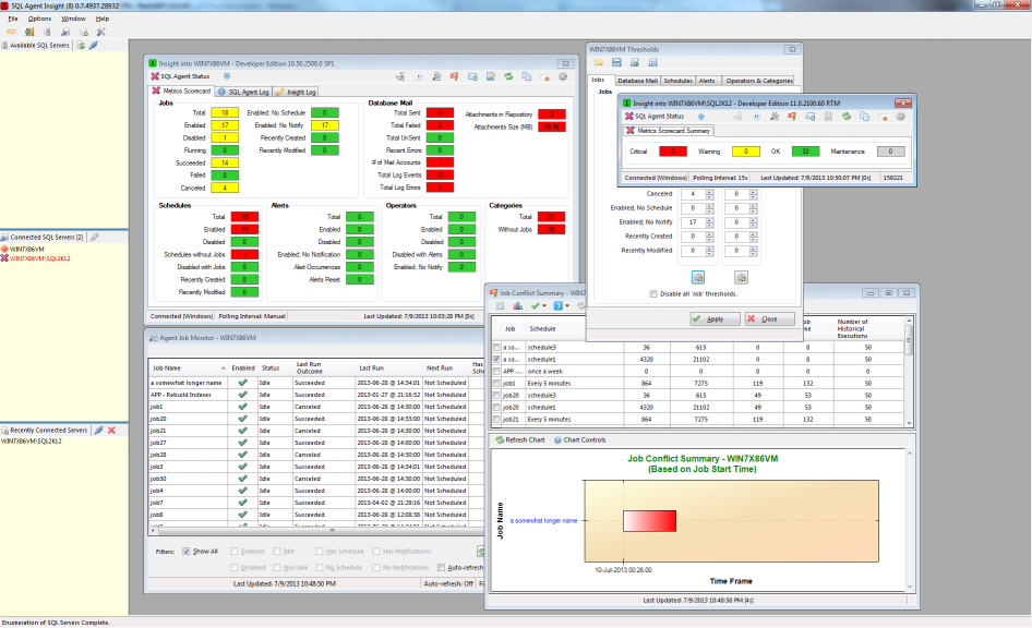SQL Agent Insight 0.10.5395.0 software screenshot