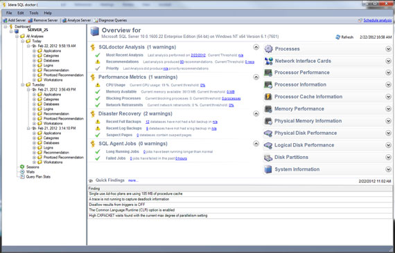 SQL Doctor 3.0.243.0 software screenshot