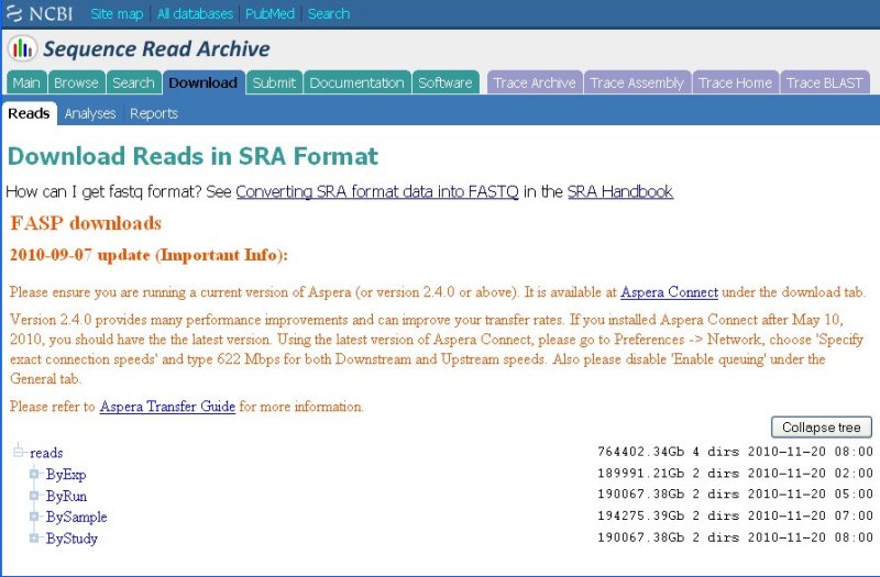 SRA Toolkit 2.3.2-2 software screenshot