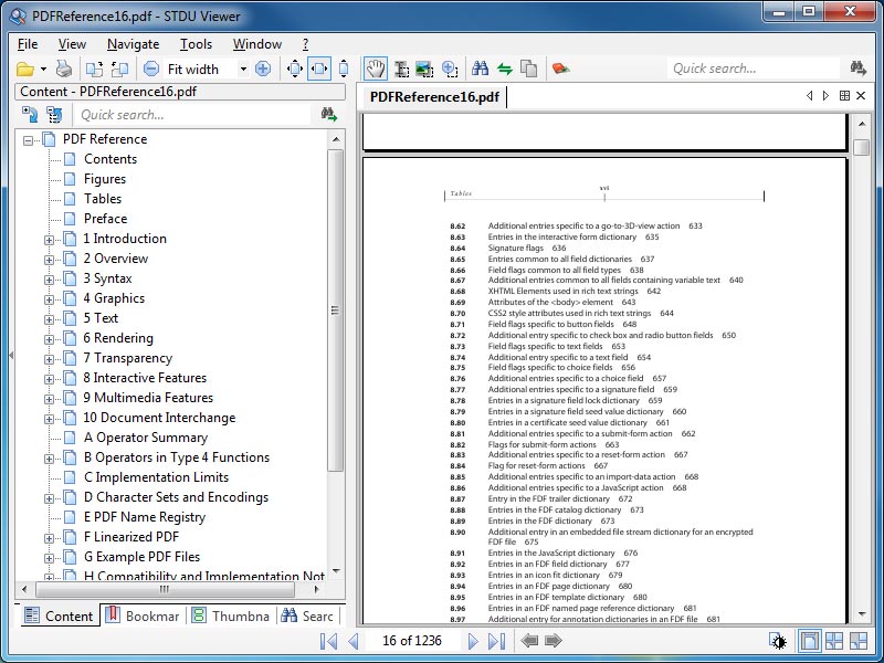 STDU Viewer 1.6.375 software screenshot