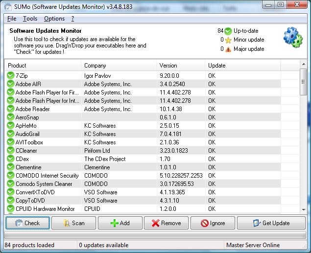 SUMo 5.2.3.359 software screenshot