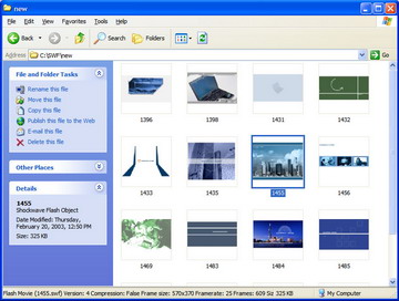 SWF Live Preview 1.0 software screenshot