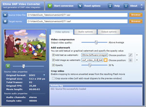 SWF Video Converter 3.0 software screenshot