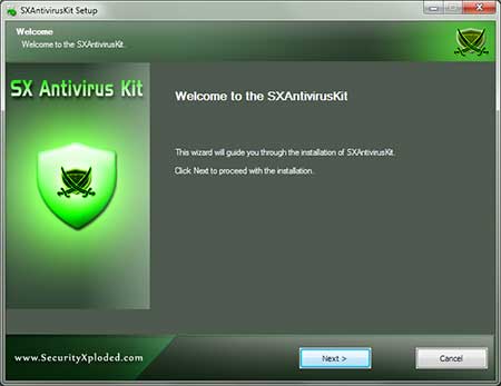 SX Antivirus Kit 4.0 software screenshot