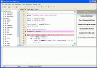SannySoft Perl Editor Professional for to mp4 4.39 software screenshot