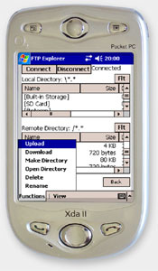 SapphireFTP 05.00 software screenshot
