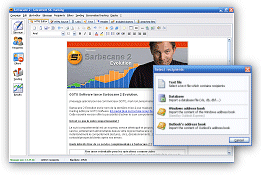 Sarbacane 2 2.1.0 software screenshot