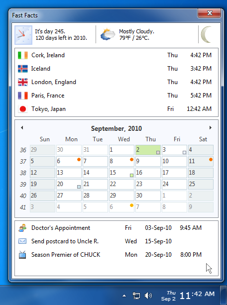 Say the Time 11.0 software screenshot