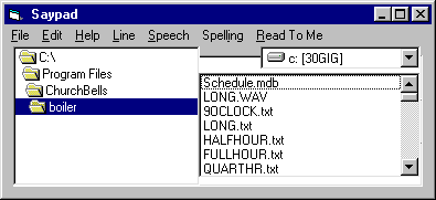 SayPad 1.0 software screenshot