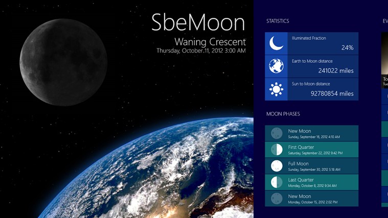SbeMoon for Windows 8 0.9.0.3 software screenshot