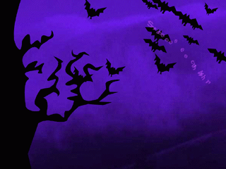 Screechy Bats Halloween Wallpaper 2.0 software screenshot