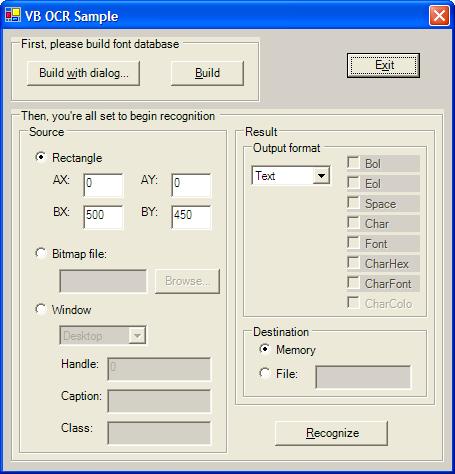 Screen Scraping Library 11.5 software screenshot