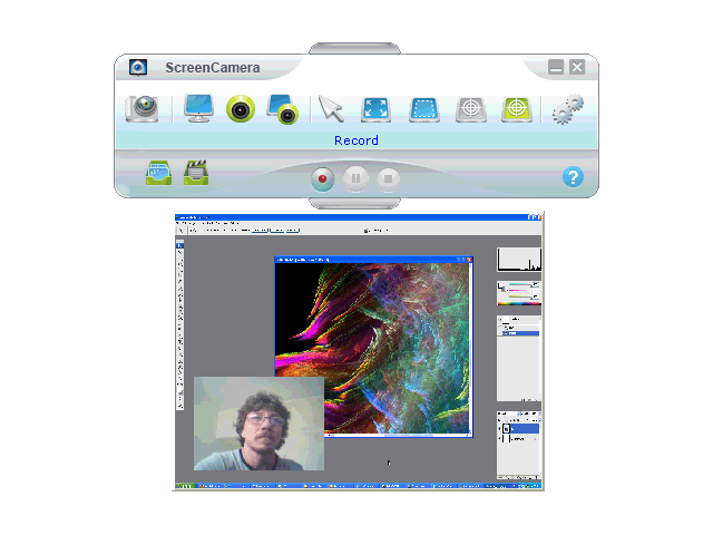 ScreenCamera 3.1.2.40 software screenshot