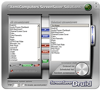 ScreenSaver Druid 1.0 software screenshot