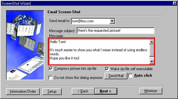 ScreenShot 2000 software screenshot