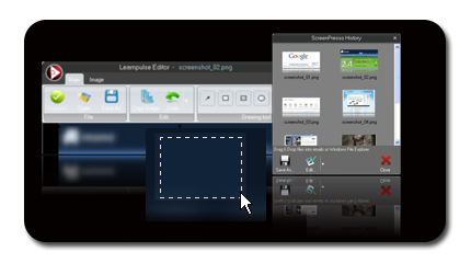 Screenpresso 1.6.5.0 software screenshot