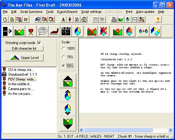 ScriptMaker 2.03 software screenshot