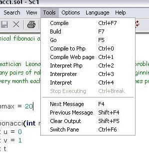 Scriptol Php Compiler 14.10 software screenshot
