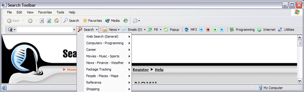 Search Toolbar 1.0 software screenshot