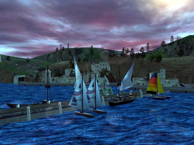 Seascape 3D Screensaver 1.01.3 software screenshot