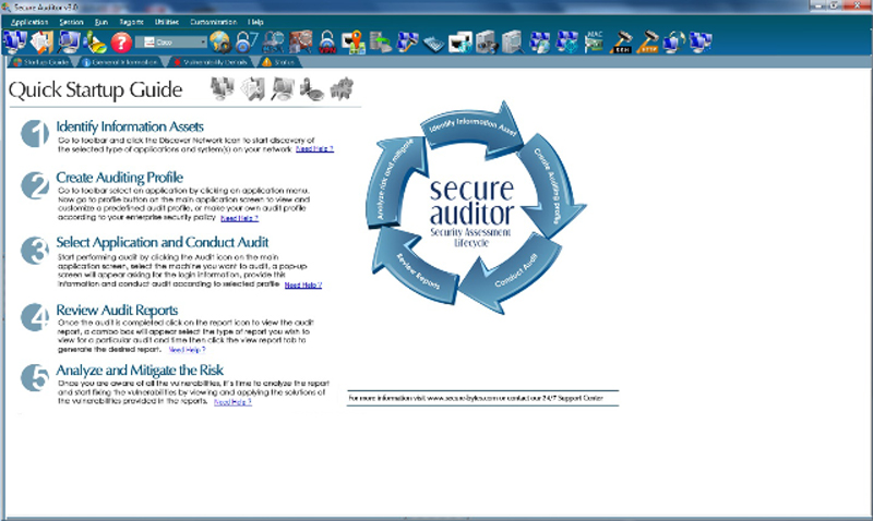Secure Cisco Auditor 3.0.14.0018 software screenshot