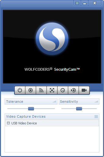 SecurityCam 2.1.0.3 software screenshot