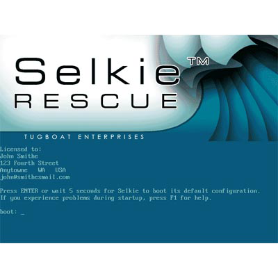 Selkie Rescue Data Recovery 3.6.0 software screenshot